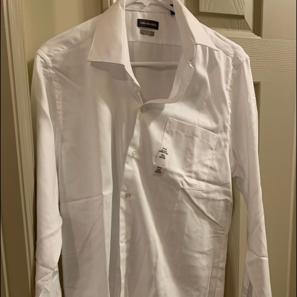 White Brand New Dress Shirt